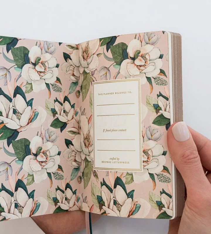 Bespoke 2027 Pocket Planner - Highgrove Magnolias