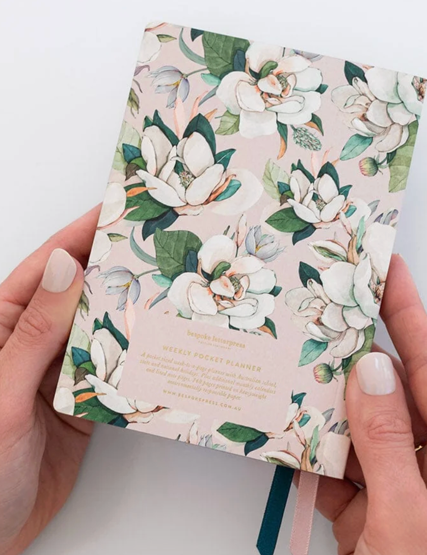 Bespoke 2027 Pocket Planner - Highgrove Magnolias