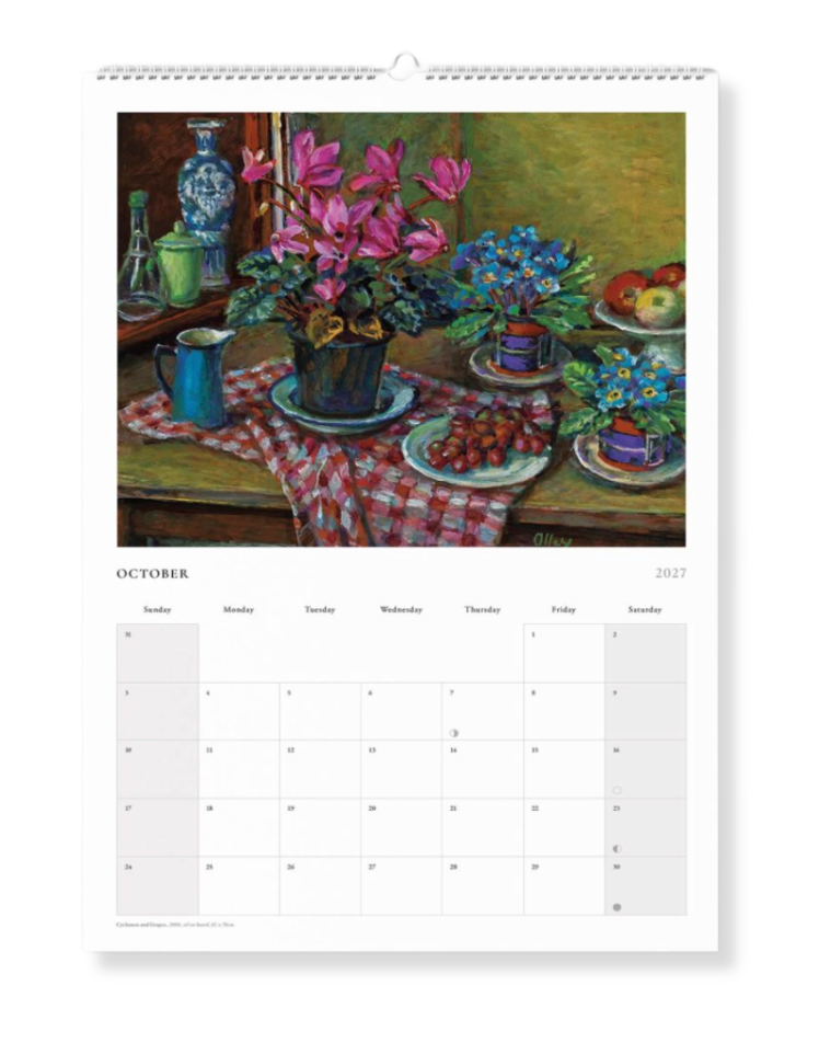 2027 Large Wall Calendar - Margaret Olley