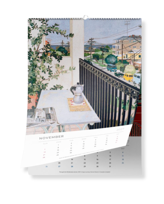 2027 Large Wall Calendar - Cressida Campbell