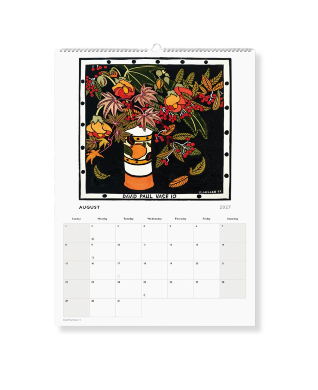 2027 Large Wall Calendar - Kit Hiller