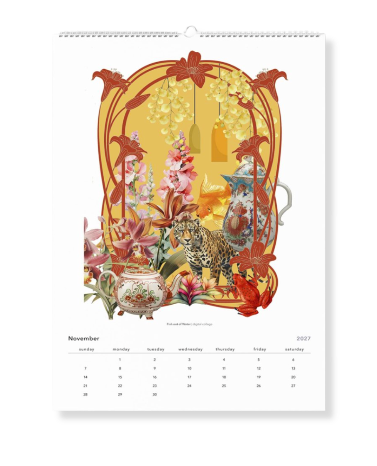 2027 Large Wall Calendar - Denise Painter