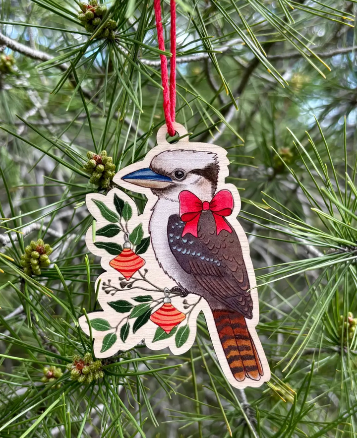 Earth Greetings - Christmas Decoration - Laughing Kookaburra