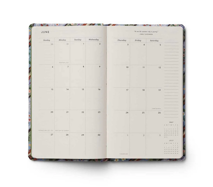 2027 Rifle Paper Pocket Planner - Paisley
