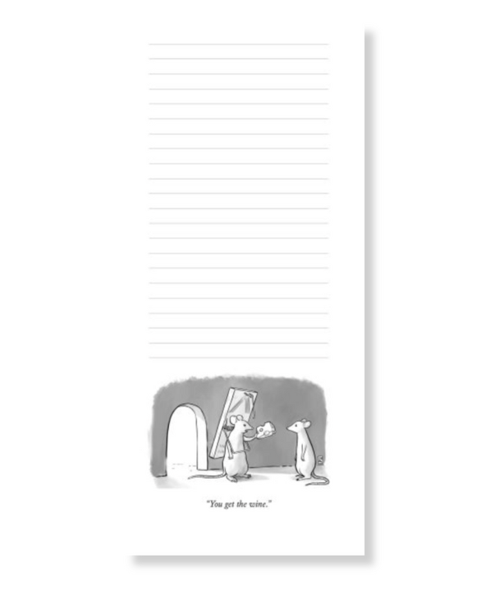 The New Yorker - Cartoon Notepad - Wine