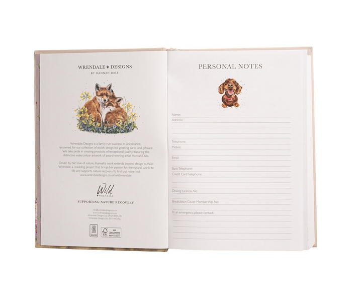 Wrendale Designs 2027 Diary A5 Illustrated - Country Set