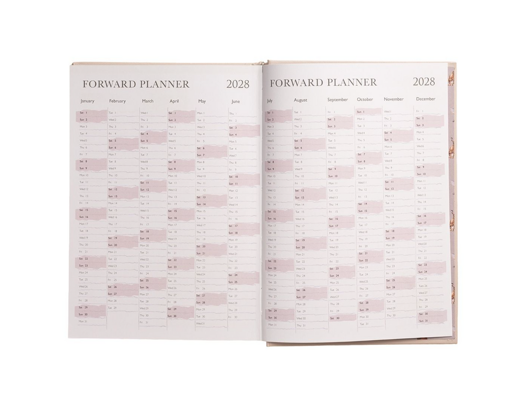 Wrendale Designs 2027 Diary A5 Illustrated - Country Set