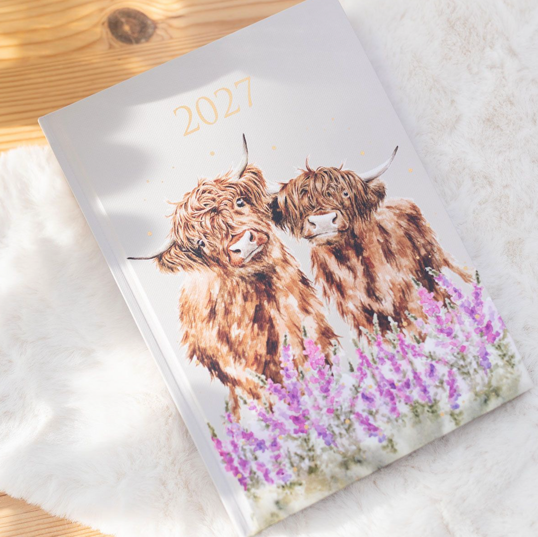Wrendale Designs 2027 Diary A5 Illustrated - Country Set