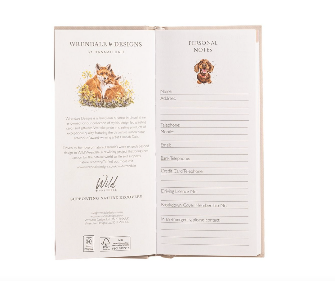 Wrendale Designs 2027 Diary Slim - Country Set