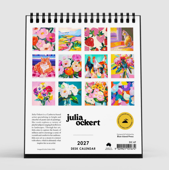 BIP 2027 Desk Calendar - Julia Ockert