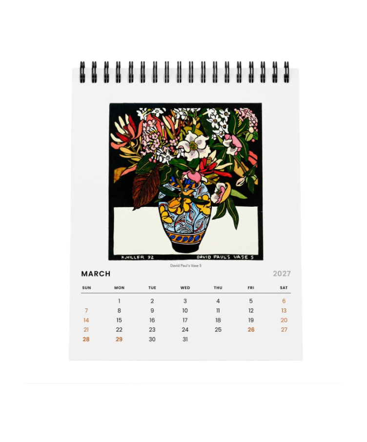 BIP 2027 Desk Calendar - Kit Hiller