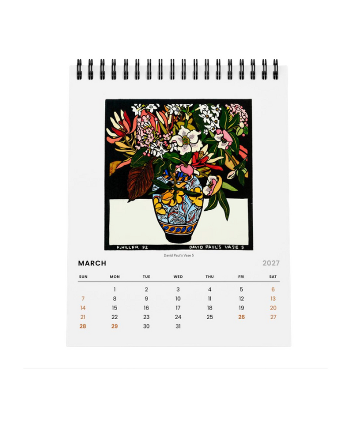 BIP 2027 Desk Calendar - Kit Hiller