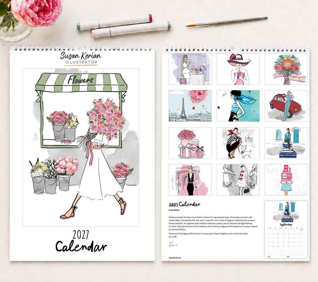 Susan Kerian 2027 Calendar