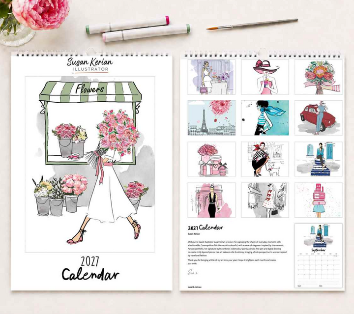 Susan Kerian 2027 Calendar