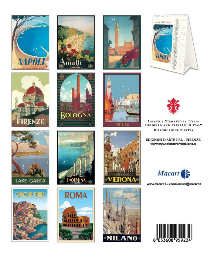 IFI 2027 Desk Calendar - Italia