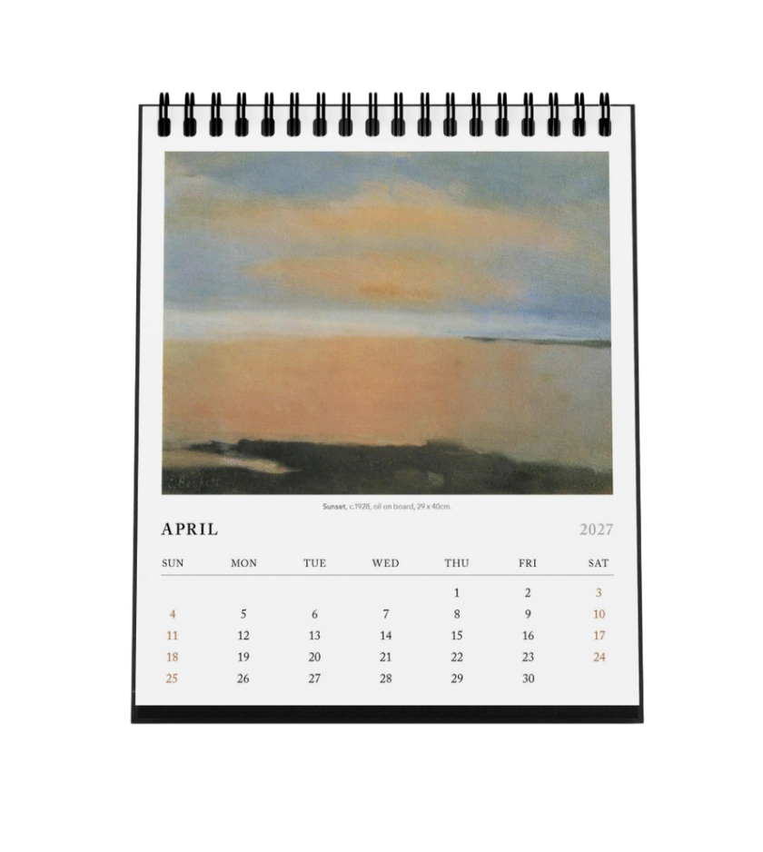 BIP 2027 Desk Calendar - Clarice Beckett