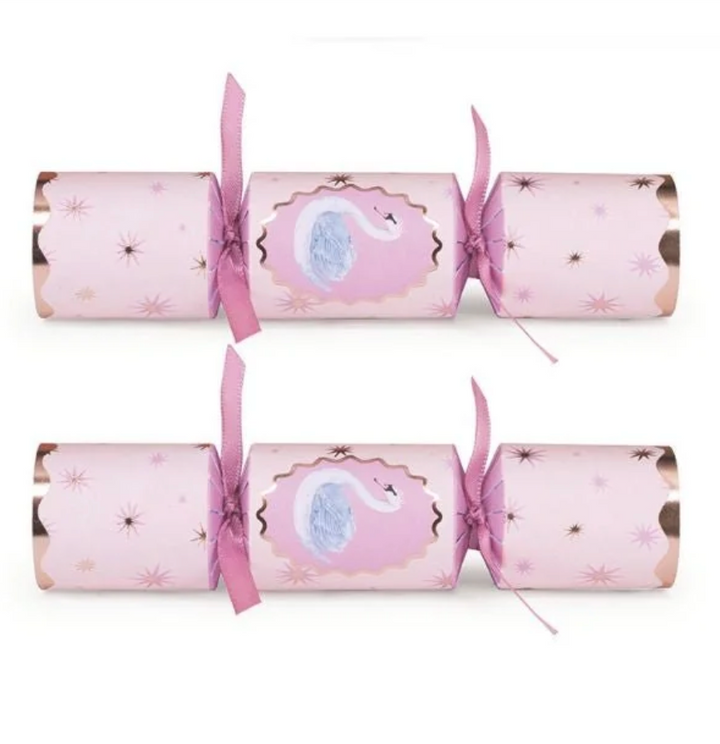 Yvonne Ellen - Mini Crackers - Pink Swan - Set of 6