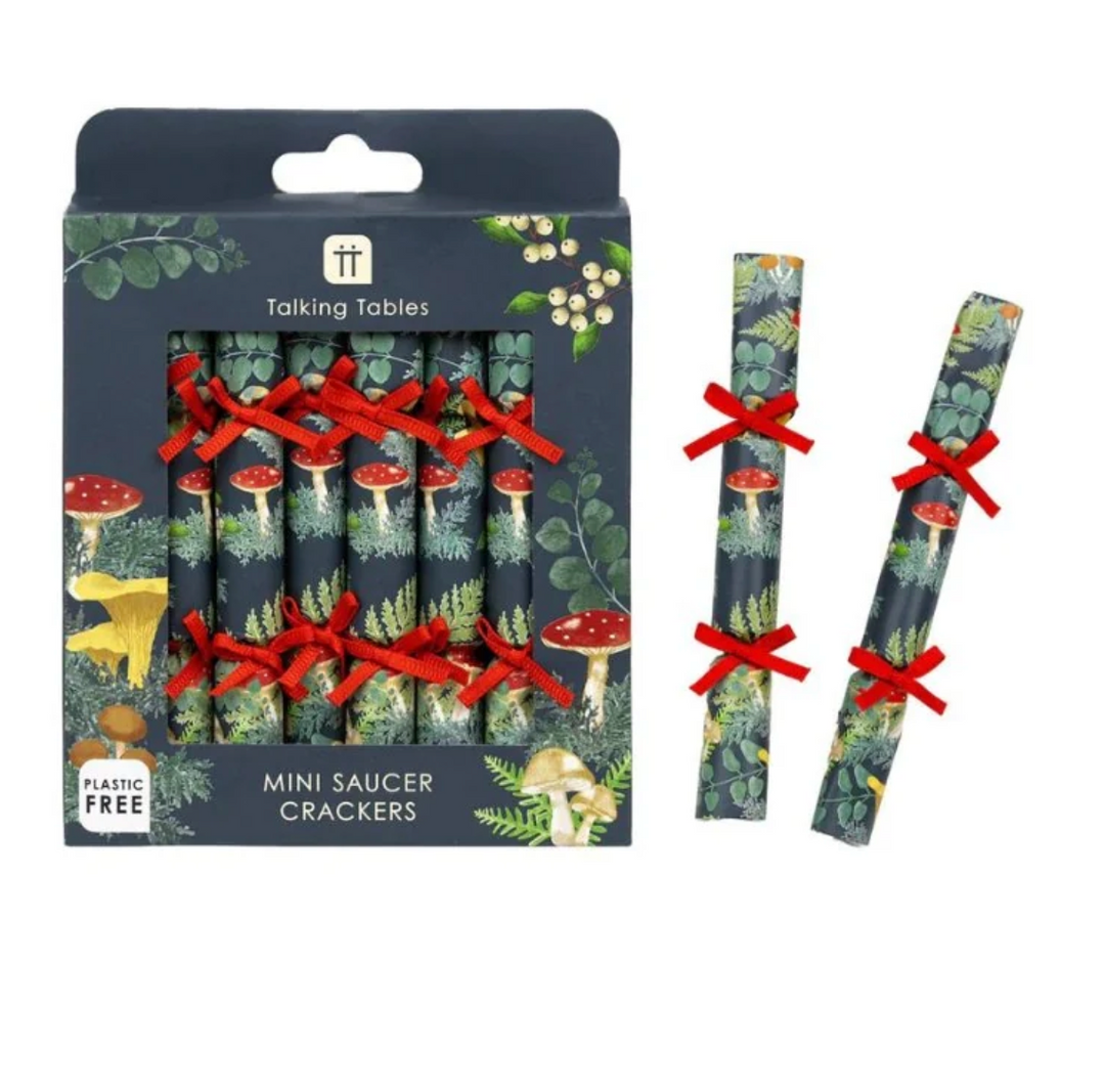 Talking Tables Mini Saucer Crackers - Midnight Forest