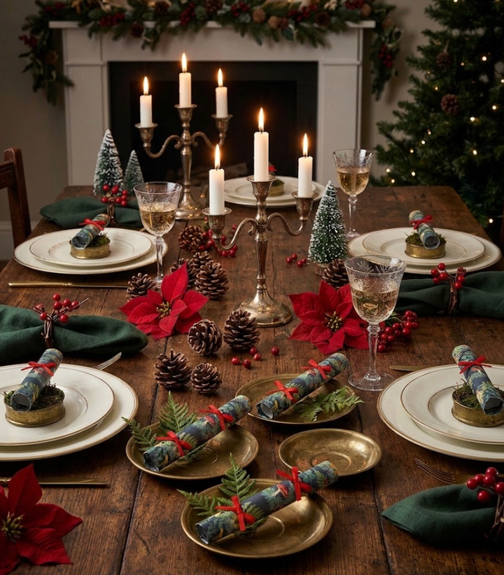 Talking Tables Mini Saucer Crackers - Midnight Forest