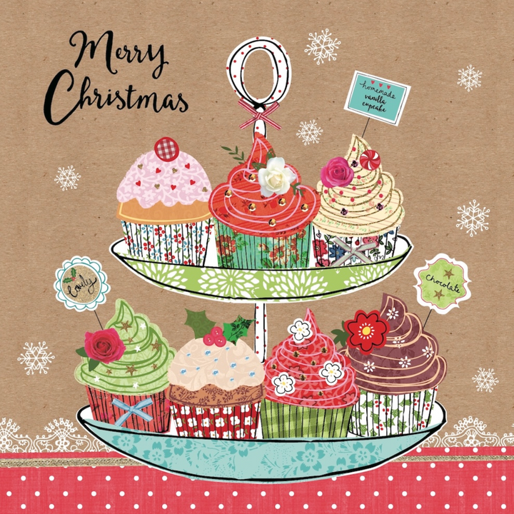 Christmas Card Wallet - BCNA - Festive Treats