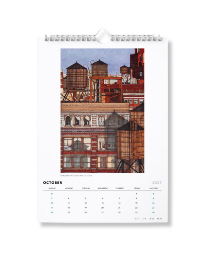 BIP 2027 Wall Calendar - New York