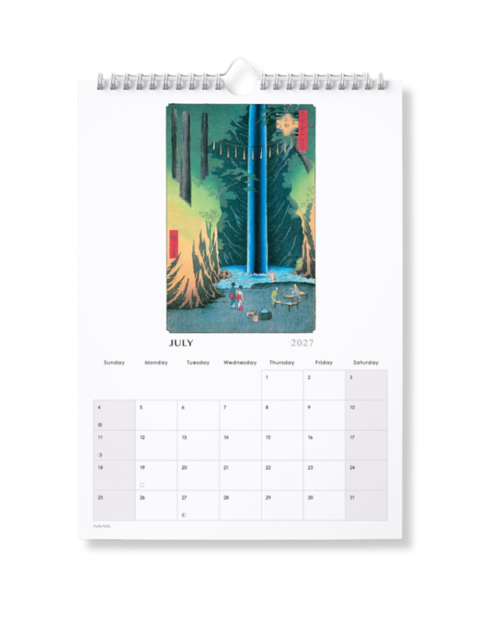 BIP 2027 Wall Calendar - Japanese Woodblock Prints