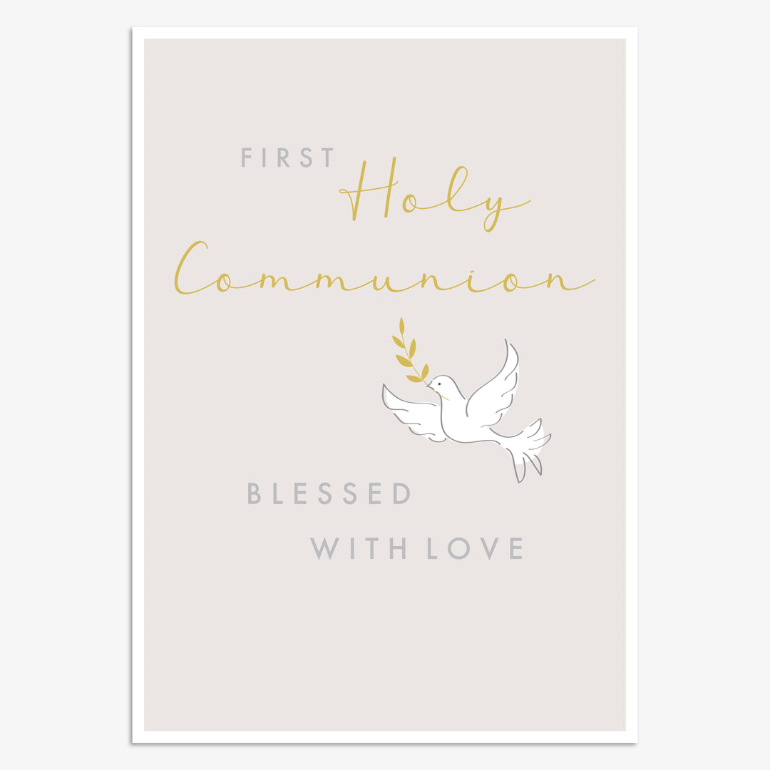 Luna Card - First Holy Communion