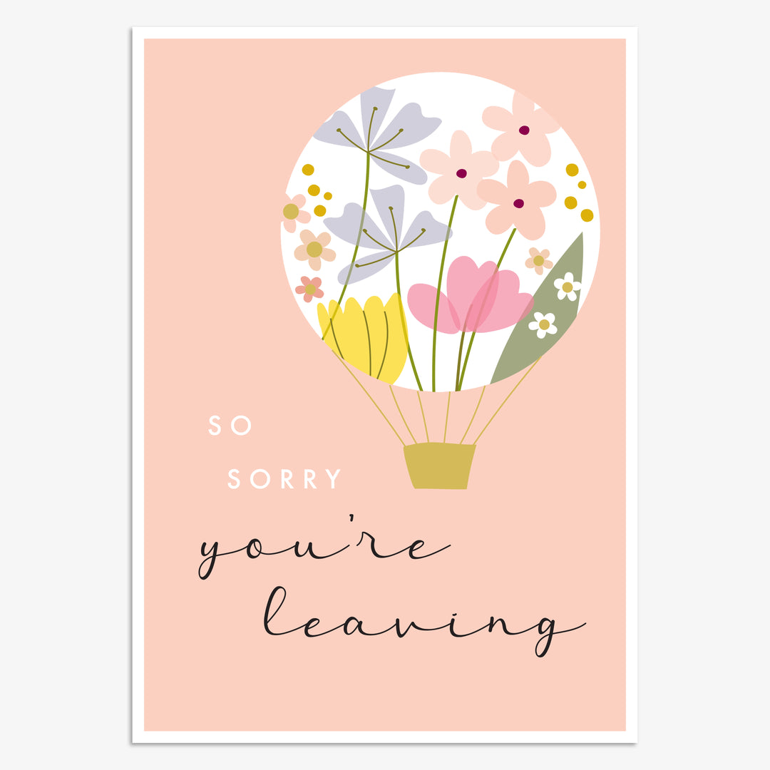 Card - So Sorry You're Leaving