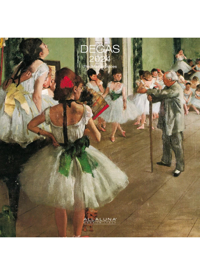 Allaluna 2024 Bookmark Calendar - Degas