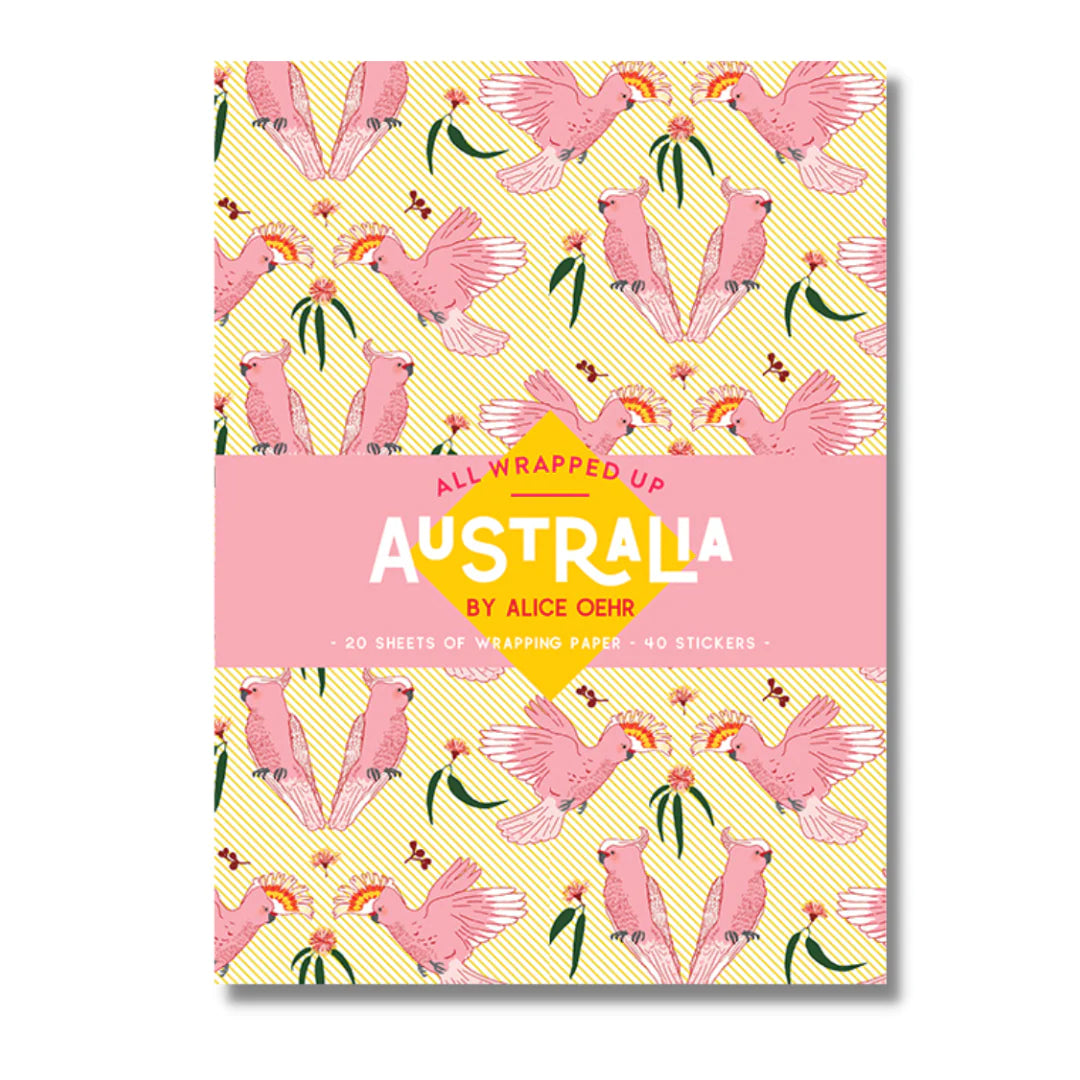 Wrapping Paper Book - Australia by Alice Oehr