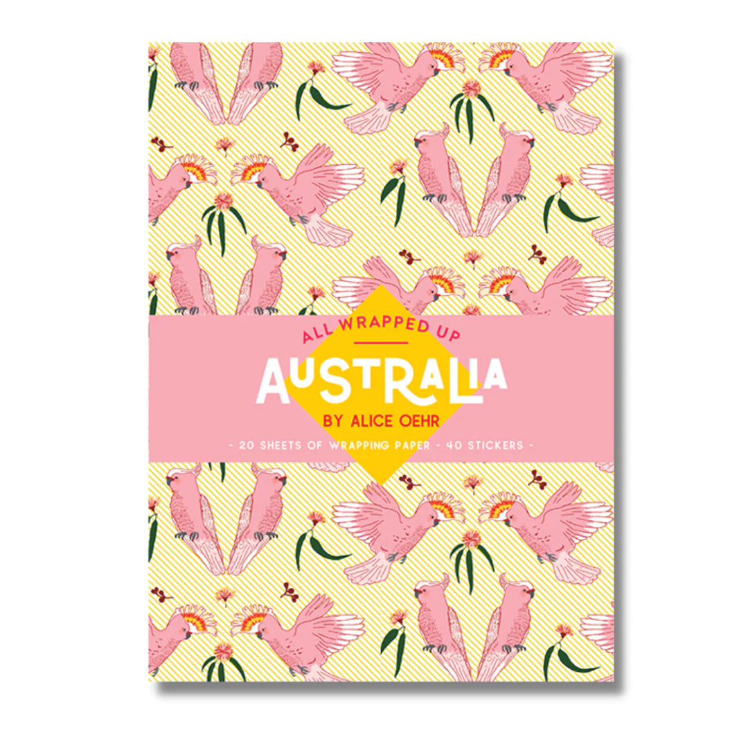 Wrapping Paper Book - Australia by Alice Oehr