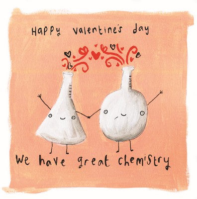 Sooshichacha Card - Valentines Great Chemistry