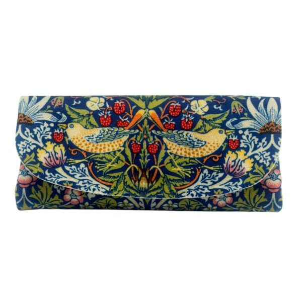Velour Glasses Case - William Morris Strawberry Thief 1883