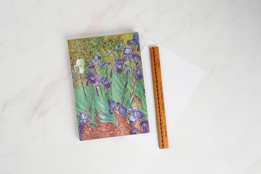 Paperblanks Sketchbook - Van Goph Irises, Grande, Unlined