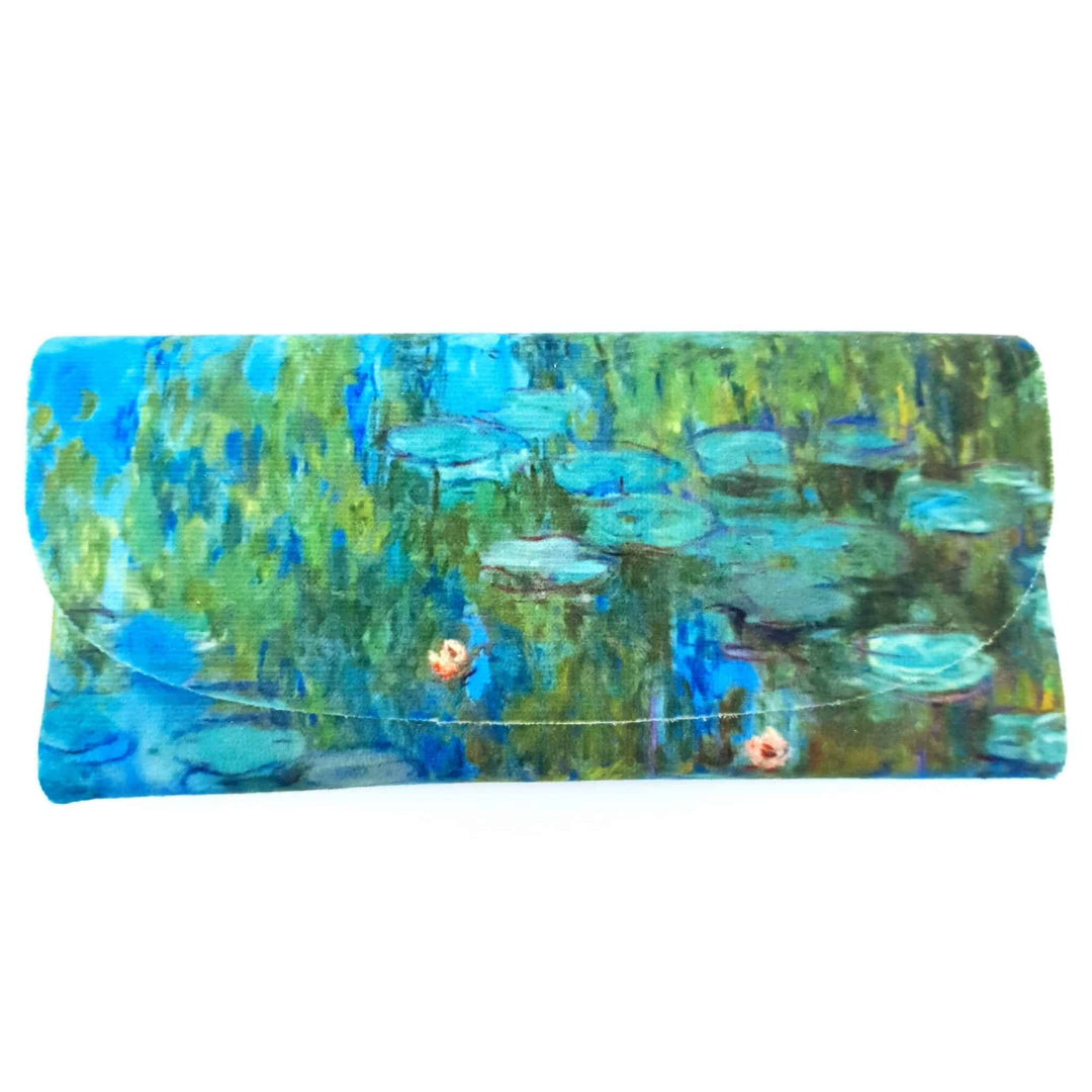 Velour Glasses Case - Nympheas 1915 by Claude Monet