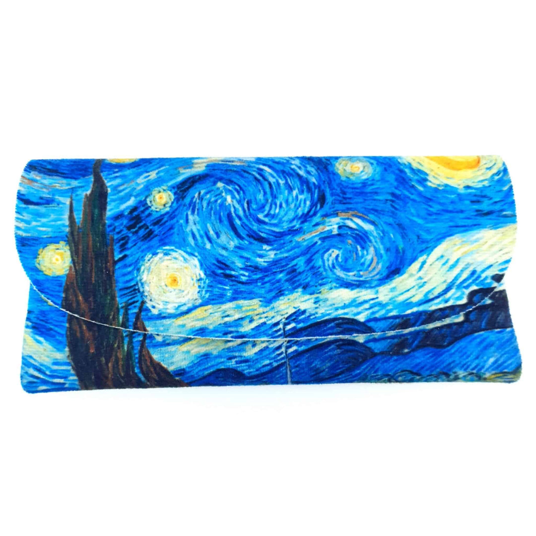 Velour Glasses Case - Starry Night, 1889 by Vincent Van Gogh