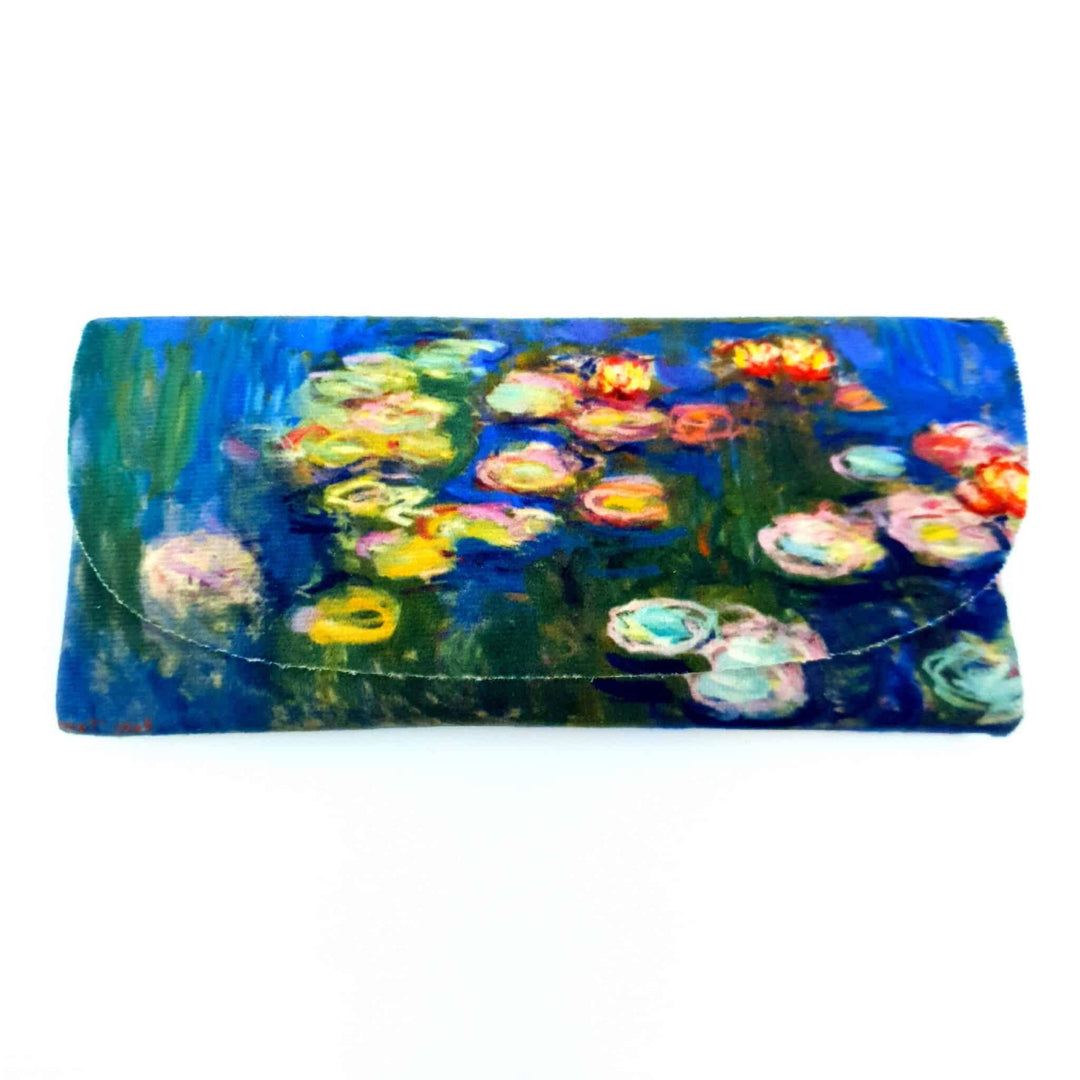 Velour Glasses Case - Nympheas 1916 by Claude Monet