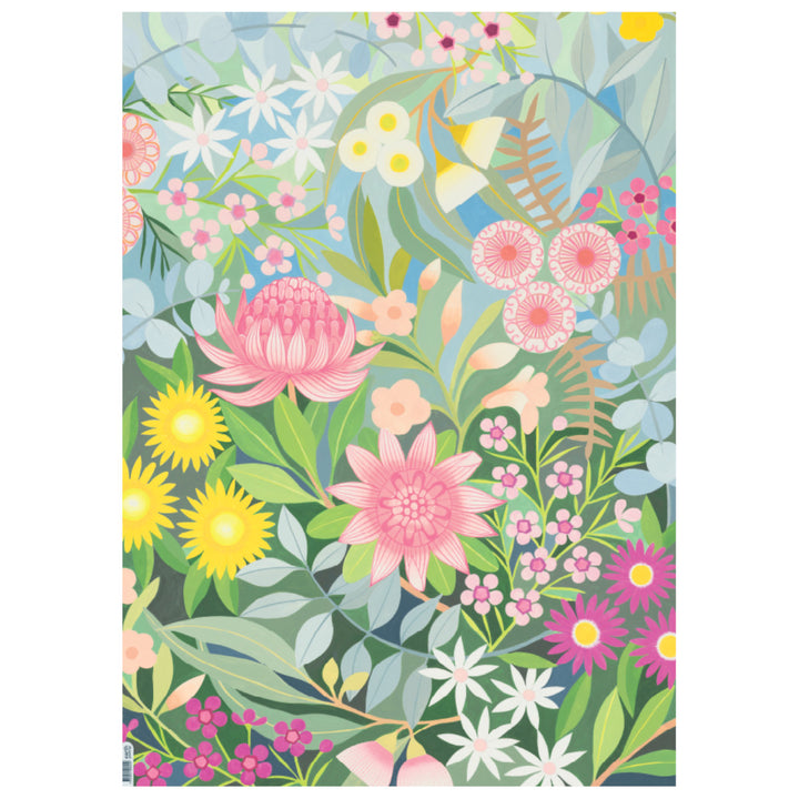 Earth Greetings Wrap - Bush Bouquet