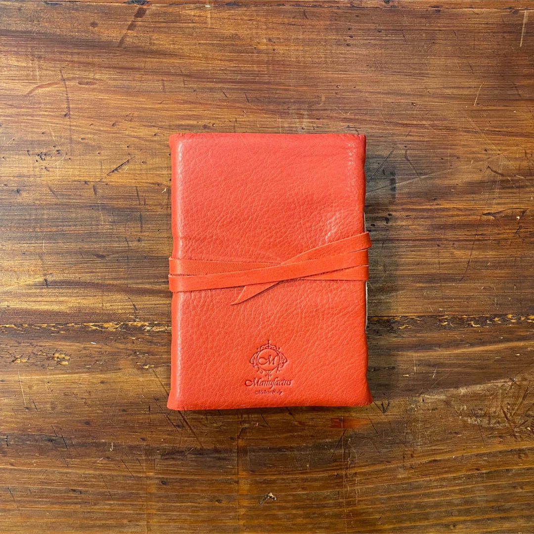 Medioevo Leather Journal - Red Medium