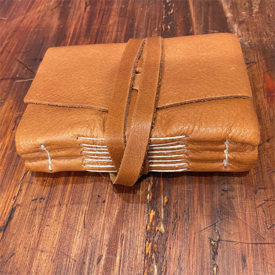 Medioevo Leather Journal - Tan Small