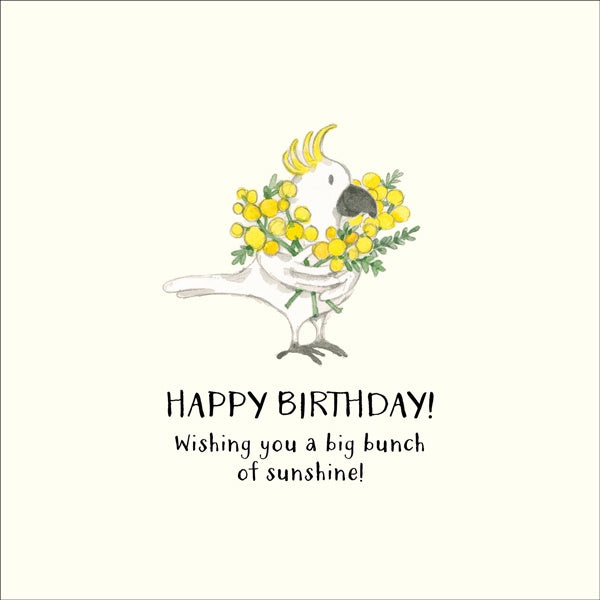 Twigseeds Card - Happy Birthday - Big Bunch of Sunshine