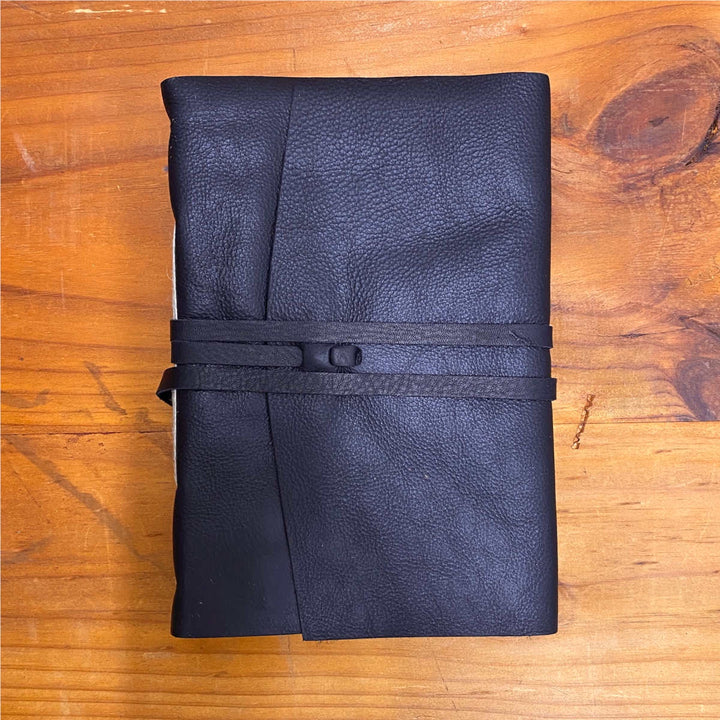 Medioevo Leather Journal - Black Large