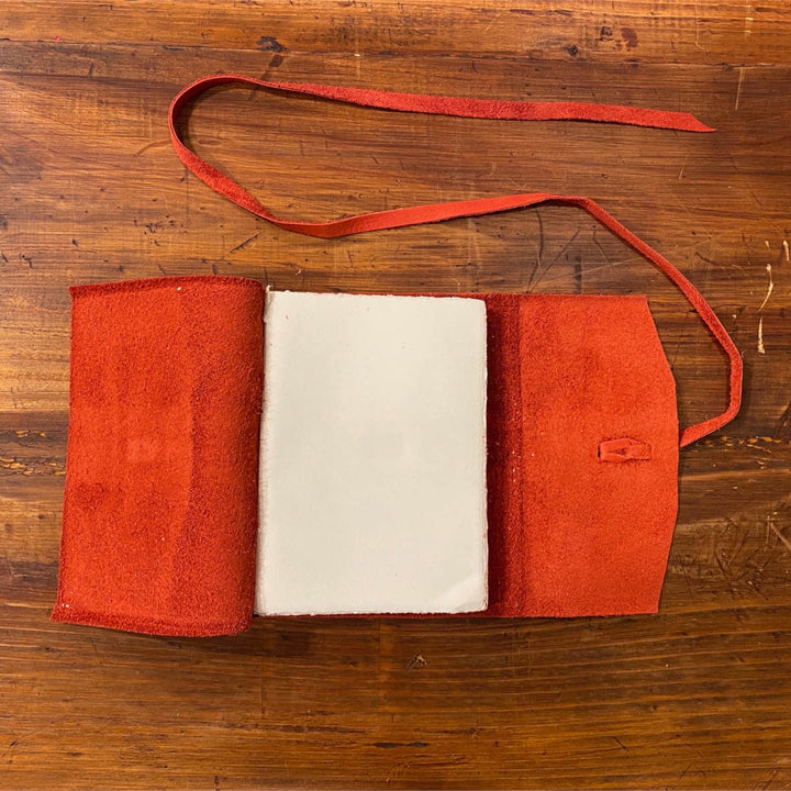 Medioevo Leather Journal - Red Medium