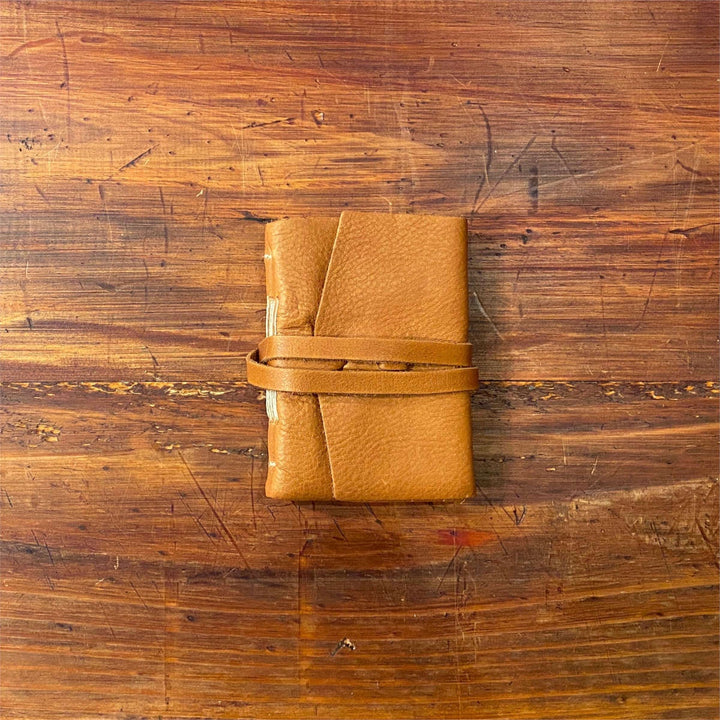 Medioevo Leather Journal - Tan Small