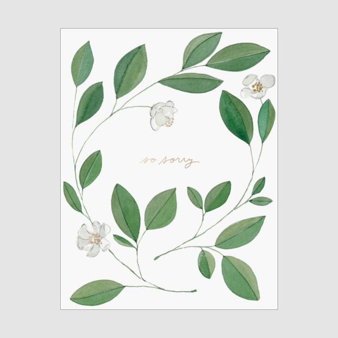 E. Frances Foil Card - Magnolia Condolence
