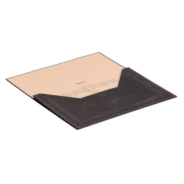 Document Folder - Black Moroccan Bold