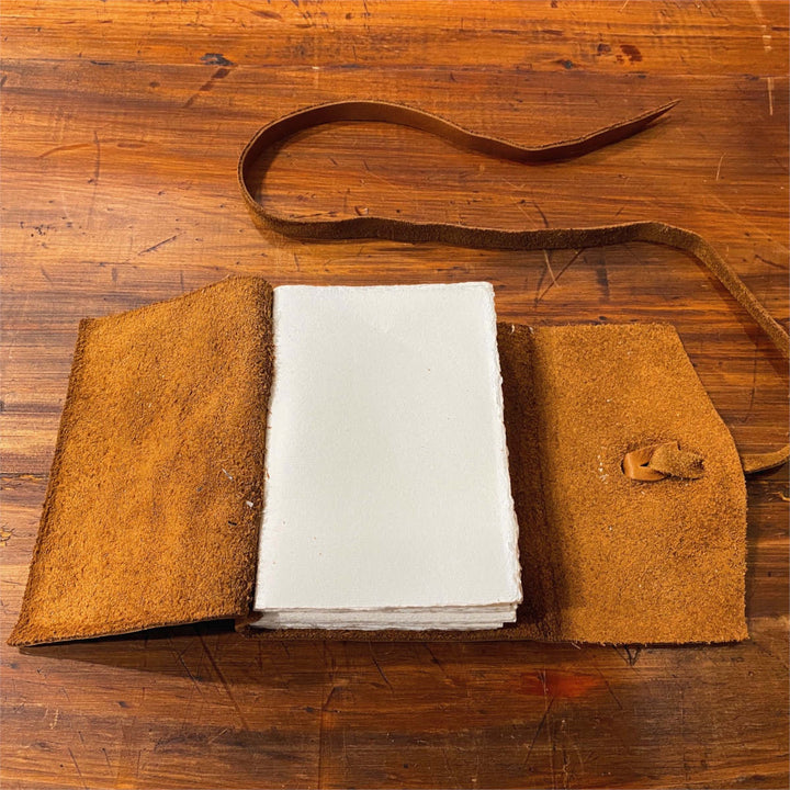 Medioevo Leather Journal - Tan Small