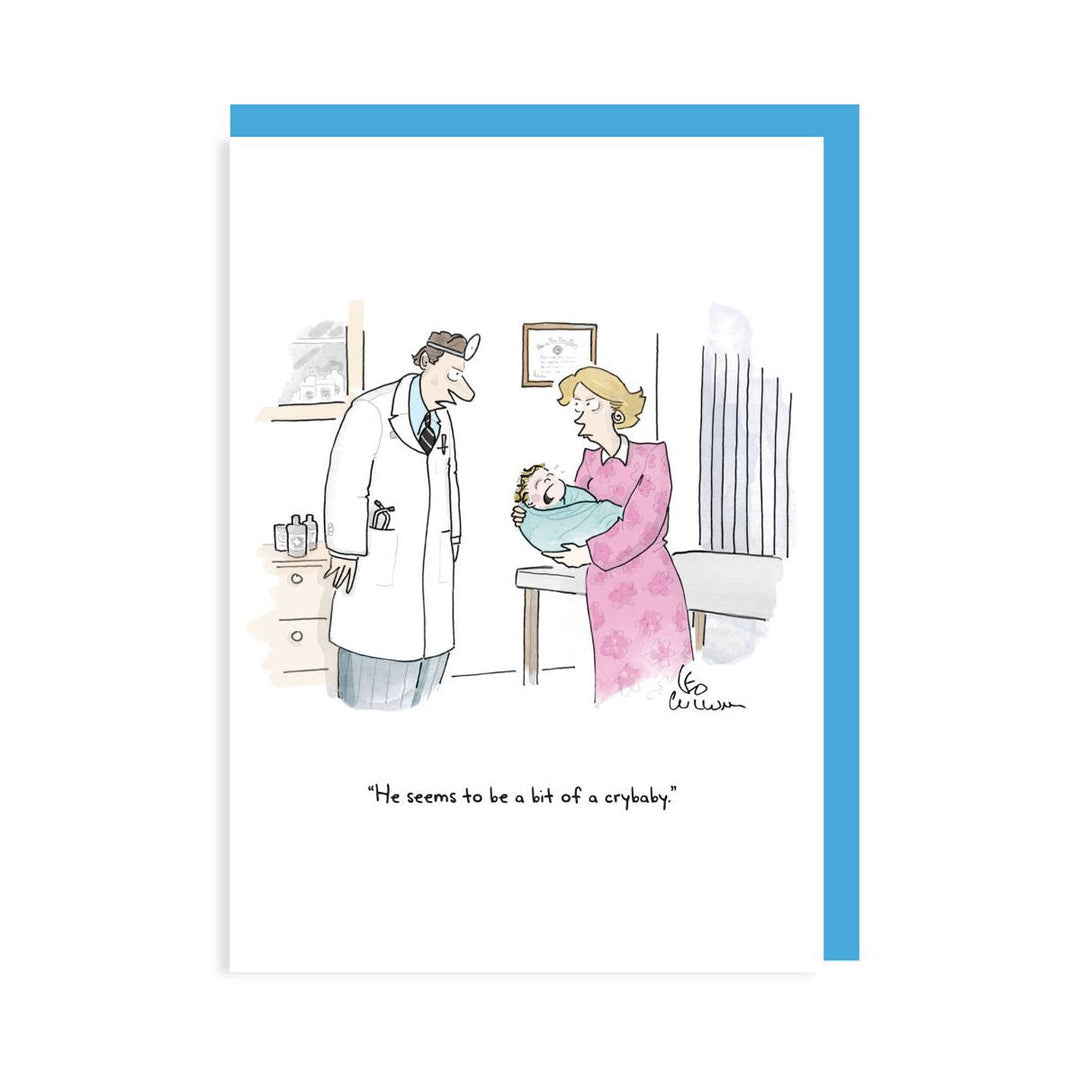 The New Yorker Card - Crybaby