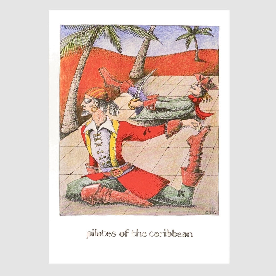 Simon Drew Card -  Pilates