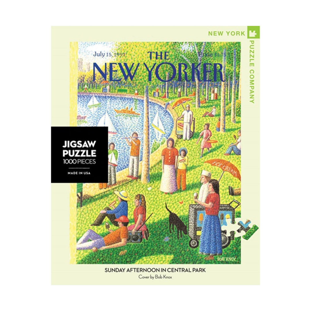 New Yorker 1000 Piece Puzzle - Sunday Afternoon in Central Park